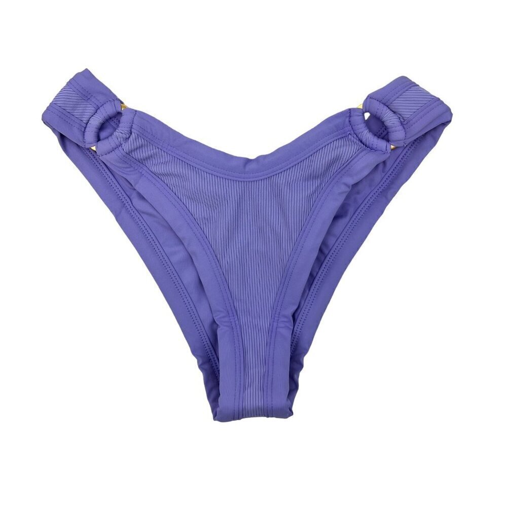 L*Space Women’s Anna Bikini Bottom Bitsy Cut Violet Sz XS New
